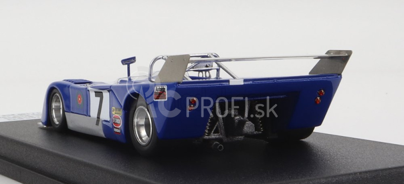 Trofeu Chevron B23 N 7 4th Rally Vila Real 1973 J.bridges 1:43 Modrá