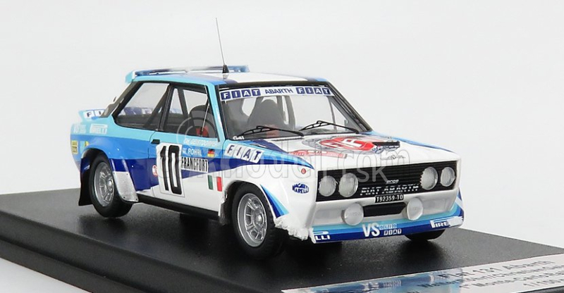 Trofeu Fiat 131 Abarth Team Fiat Italia N 10 Winner Rally Montecarlo 1980 W.rohrl - C.geistdorfer 1:43 Biela Modrá