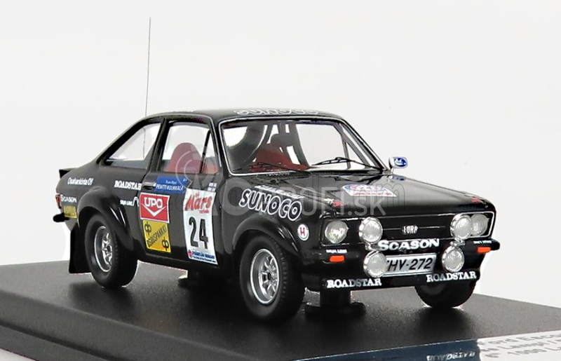 Trofeu Ford england Escort Mkii N 24 Rally 1000 Lakes 1979 L.lampi - P.kuukkala 1:43 Black