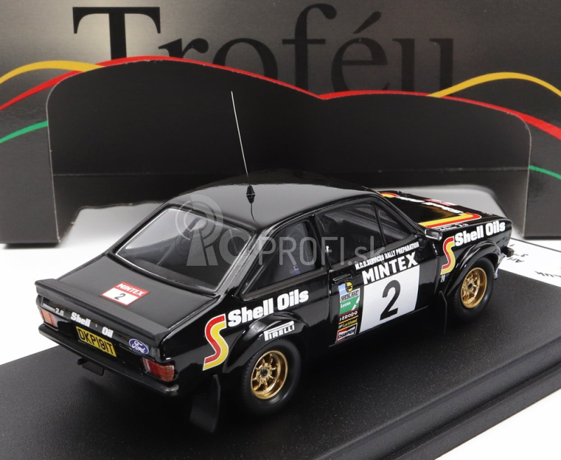 Trofeu Ford england Escort Mkii (nočná verzia) N 2 3rd Rally Mintex 1982 A.vatanen - N.wilson 1:43 Black