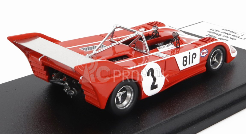 Trofeu Lola T292 Sider N 2 Winner Rally Vila Real 1973 Carlos Santos 1:43 Orange White