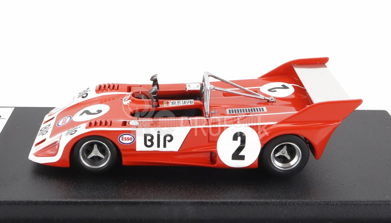 Trofeu Lola T292 Sider N 2 Winner Rally Vila Real 1973 Carlos Santos 1:43 Orange White