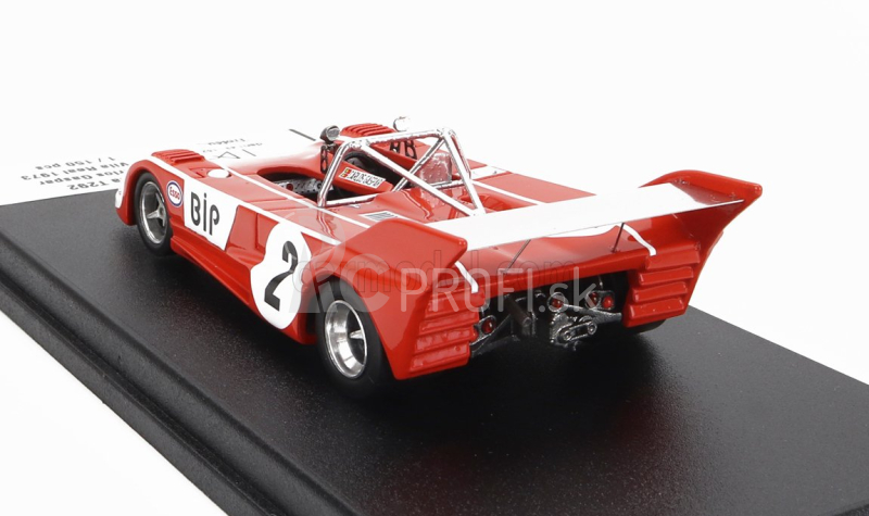 Trofeu Lola T292 Sider N 2 Winner Rally Vila Real 1973 Carlos Santos 1:43 Orange White