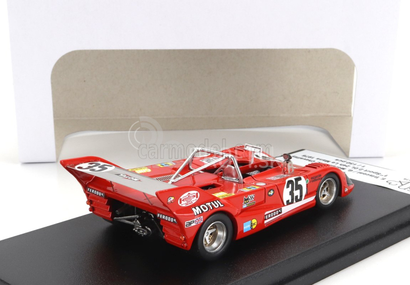 Trofeu Lola T292 Team George Morand N 35 Trieda víťazov 24h Le Mans 1976 Francois Trisconi - Georges Morand - Andre Chevalley 1:43 Červená