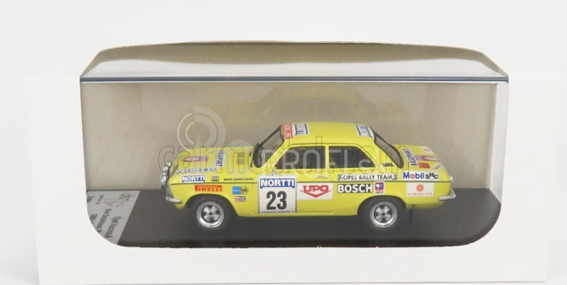 Trofeu Opel Ascona A N 23 Rally 1000 Lakes 1974 B.danielsson - B.sundberg 1:43 Žltá