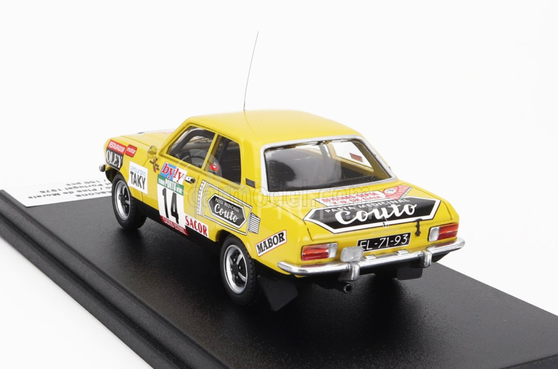 Trofeu Opel Ascona (nočná verzia) N 14 9. Rally Portugalsko 1976 Manuel Inacio - Pina De Morais 1:43 Žltá