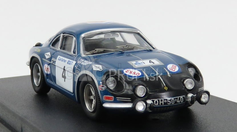 Trofeu Renault A110 Alpine N 4 Rally Circuit Of Ireland 1971 N.hollier - P.short 1:43 Blue Met