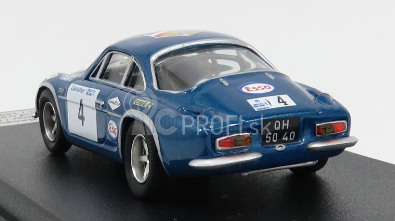 Trofeu Renault A110 Alpine N 4 Rally Circuit Of Ireland 1971 N.hollier - P.short 1:43 Blue Met