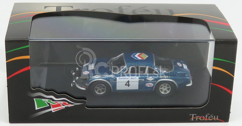 Trofeu Renault A110 Alpine N 4 Rally Circuit Of Ireland 1971 N.hollier - P.short 1:43 Blue Met