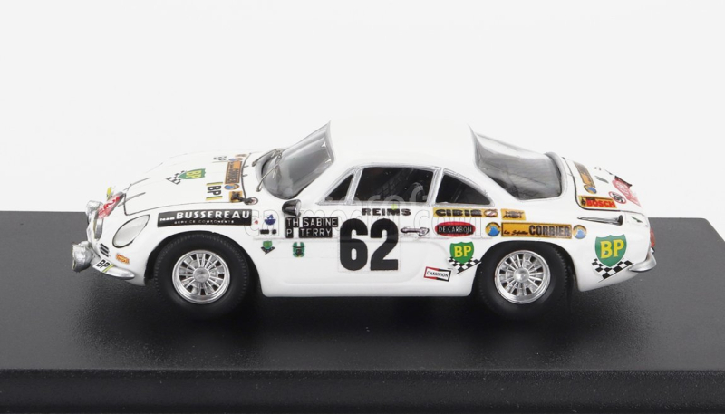 Trofeu Renault A110 Alpine N 62 Rally Montecarlo 1973 Thierry Sabine - Pierre Terry 1:43 Biela