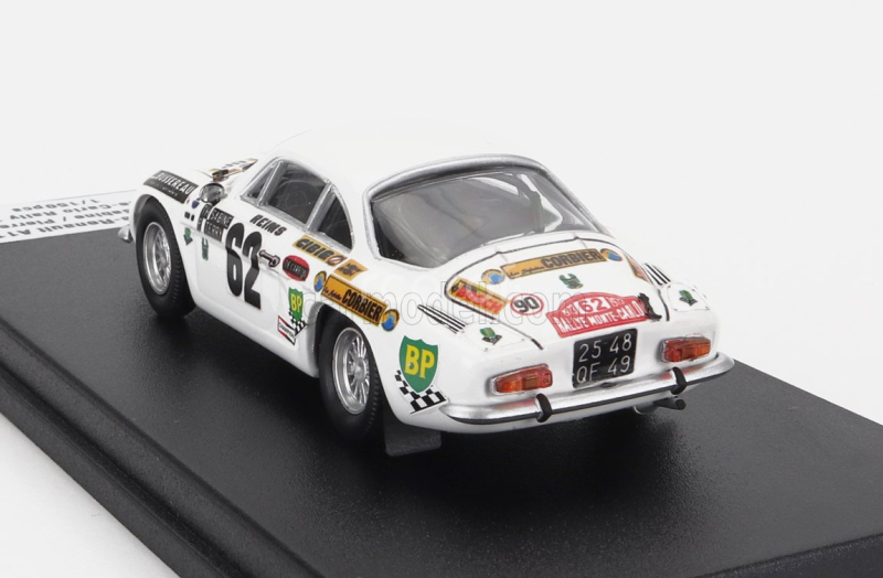 Trofeu Renault A110 Alpine N 62 Rally Montecarlo 1973 Thierry Sabine - Pierre Terry 1:43 Biela