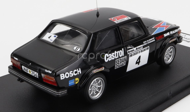 Trofeu Saab 99 N 4 6th Rally Circuit Of Ireland 1979 S.blomqvist - B.cederberg 1:43 Čierna