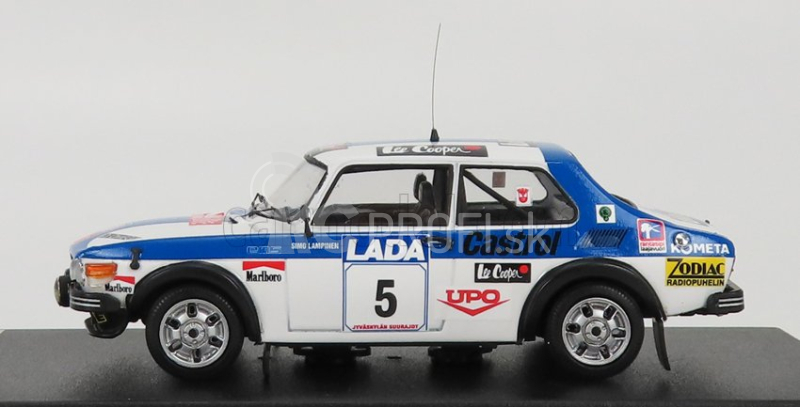 Trofeu Saab 99 N 5 Rally 1000 Lakes 1977 S.lampinen - J.markkanen 1:43 Bielo modrá