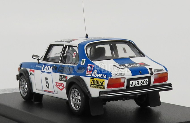 Trofeu Saab 99 N 5 Rally 1000 Lakes 1977 S.lampinen - J.markkanen 1:43 Bielo modrá