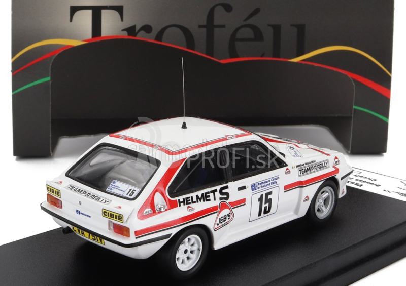 Trofeu Vauxhall Chevette Hsr N 15 Circuit Of Ireland 1983 B.fagan - K.johnston 1:43 Biela červená