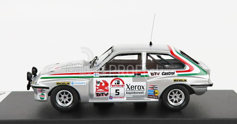 Trofeu Vauxhall Chevette Hsr (nočná verzia) N 5 Rally 1000 Lakes 1980 P.airikkala - R.virtanen 1:43 Silver