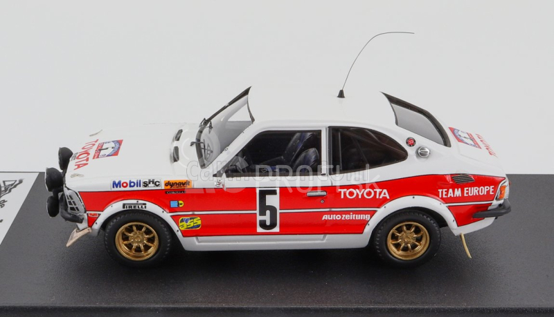 Trophy Toyota Corolla Levin (nočná verzia) N 5 Winner Rally Baltic 1977 A.warmbold - J.todt 1:43 Biela červená