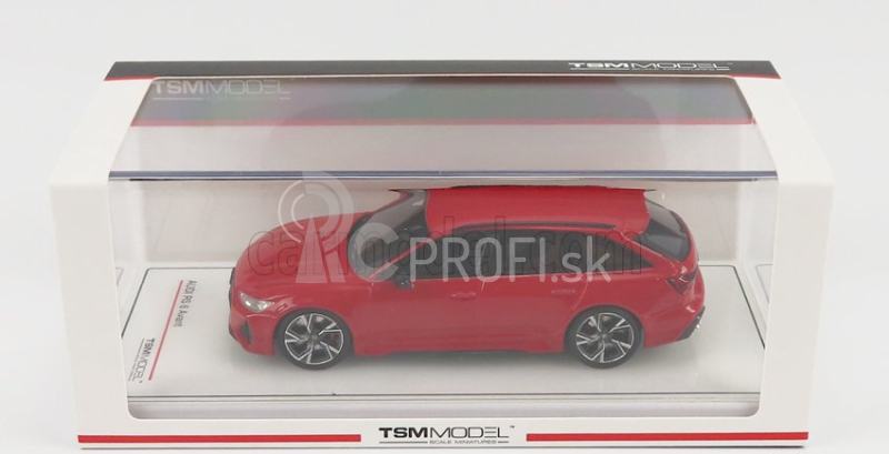 Truescale Audi A6 Rs6 Avant 2019 1:43 Tango Red