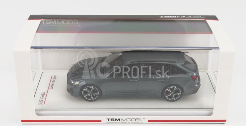 Truescale Audi A6 Rs6 Avant Sw Station Wagon 2019 1:43 Dytona Grey Met