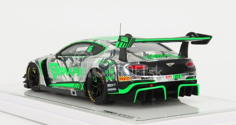 Truescale Bentley Continental Gt3 N 6 Blancpain Gt Asia 2018 J.pepper 1:43 zelená strieborná