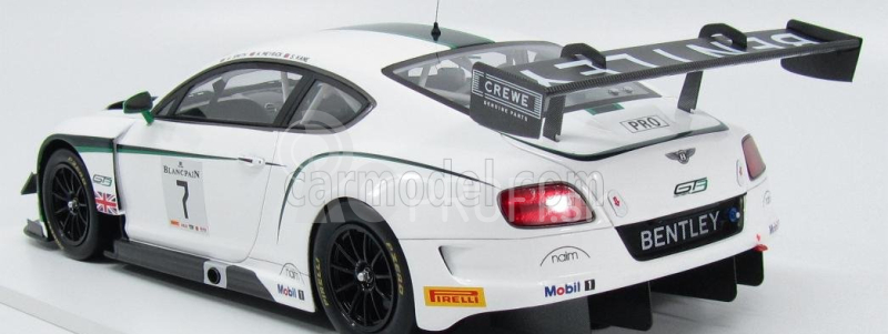 Truescale Bentley Gt3 N 7 Winner Blancpain Gt Silverstone 2014 1:18 Biela