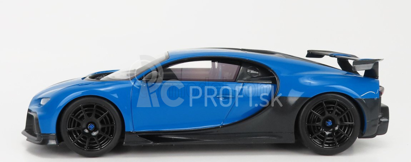 Truescale Bugatti Chiron N 16 Pur Sport 2018 1:18 Agile Blue Black