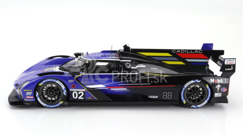 Truescale Cadillac V-series R 5.5l V8 Team Cadillac Racing N 02 24h Daytona 2023 E.bamber - A.lynn - R.westbrook 1:18 Blue Black