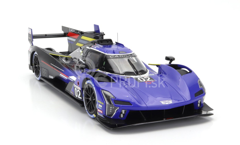 Truescale Cadillac V-series R 5.5l V8 Team Cadillac Racing N 02 24h Daytona 2023 E.bamber - A.lynn - R.westbrook 1:18 Blue Black