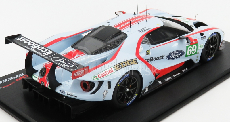 Truescale Ford usa Gt Ford Ecoboost 3.5l Turbo V6 Team Ford Chip Ganassi Usa N 69 5th Lmgte Pro Class 24h Le Mans 2019 R.briscoe - S.dixon - R.westbrook 1:18 Light Blue