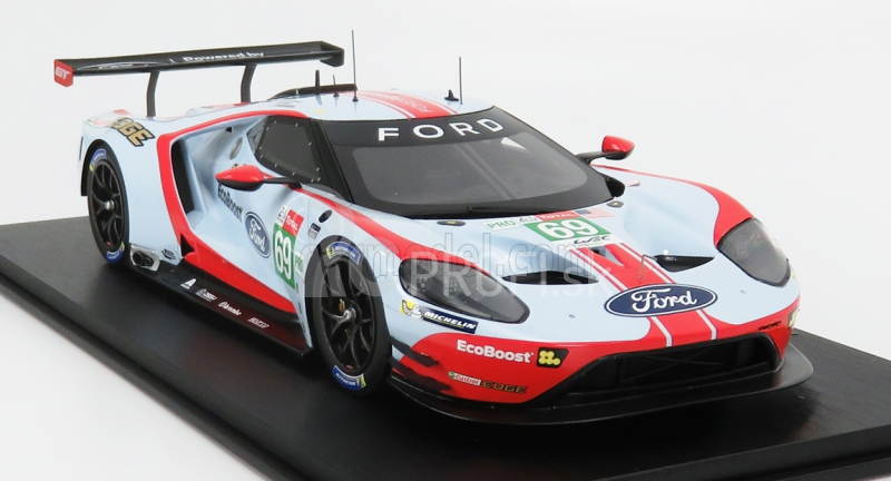 Truescale Ford usa Gt Ford Ecoboost 3.5l Turbo V6 Team Ford Chip Ganassi Usa N 69 5th Lmgte Pro Class 24h Le Mans 2019 R.briscoe - S.dixon - R.westbrook 1:18 Light Blue