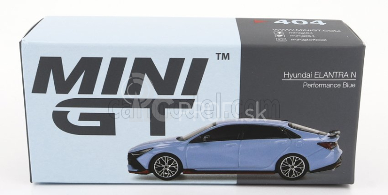 Truescale Hyundai Elantra N Lhd 2021 1:64 Performance Blue