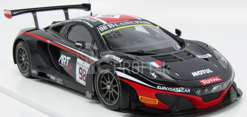 Truescale Mclaren Mp4-12c Team Art Veľká cena N 98 24h Spa 2014 G.demoustier - N.lapierre - A.parente 1:18 Čierna červená