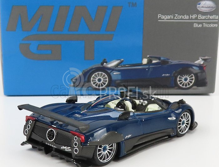 Truescale Pagani Zonda Hp Barchetta Lhd 2018 1:64 Modrá