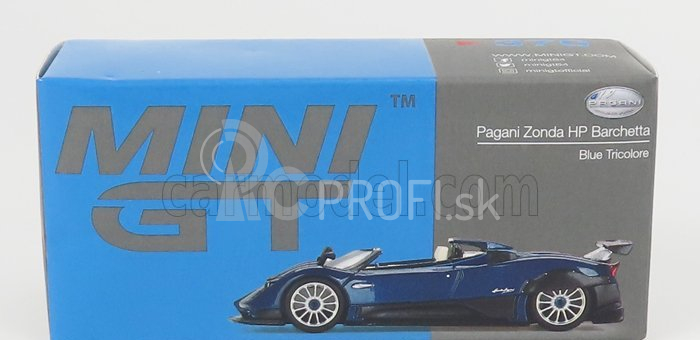 Truescale Pagani Zonda Hp Barchetta Lhd 2018 1:64 Modrá