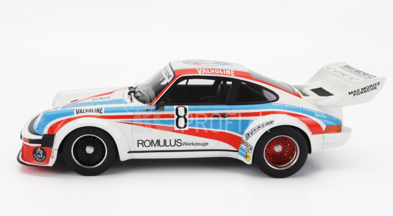 Truescale Porsche 911 934/5 Team Max Moritz Valvoline N 8 1000km Nurburgring 1977 J.barth - E.doren 1:18 Biela červená svetlomodrá