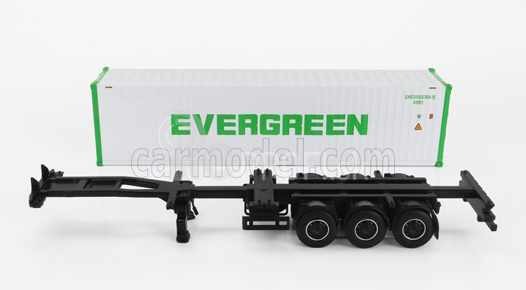 Truescale Western star 49x Truck Trasporto Container 40' Evergreen 1990 1:64 Modrá biela