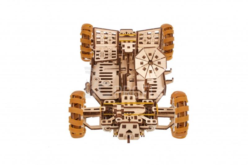 Ugears 3D drevené mechanické puzzle NASA, Lunárny rover