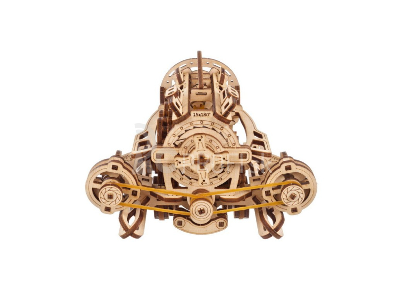 Ugears 3D drevené mechanické puzzle Steampunk ponorka