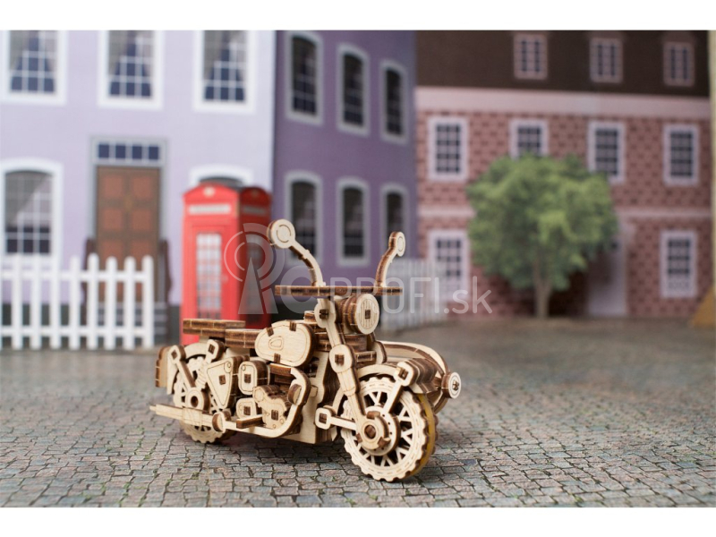 Ugears 3D drevené mechanické puzzle Vojenský nákladiak