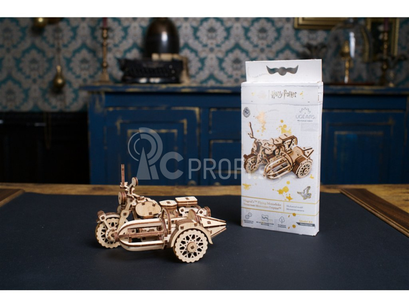 Ugears 3D drevené mechanické puzzle Vojenský nákladiak