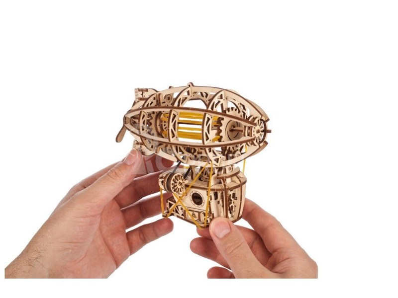 Ugears Drevená 3D mechanická stavebnica STEAMPUNK AIRSHIP