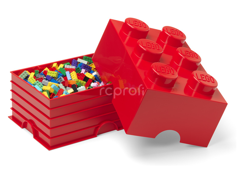 Úložný box LEGO 250x375x180mm - biely