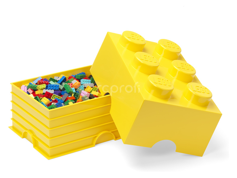 Úložný box LEGO 250x375x180mm - biely