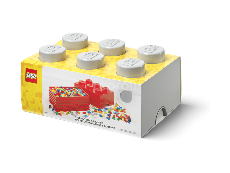 LEGO úložný box 250x375x180mm – červený