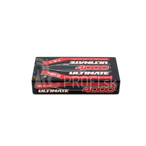 ULTIMATE GRAPHENE HV LiPo Hardcase 4000mAh 7.6V 120C G5