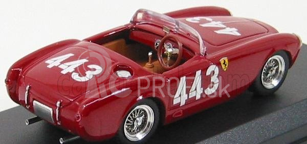 Umelecký model Ferrari 225s Spider N 443 Giro Di Sicilia 1952 Taruffi - Vandelli 1:43 Bordeaux