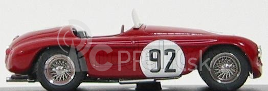 Umelecký model Ferrari 225s Touring N 92 12th Gp Montecarlo 1952 E.castellotti 1:43 Červená