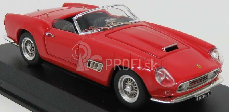 Umelecký model Ferrari 250 California Lwb Spider America 1958 1:43 Red