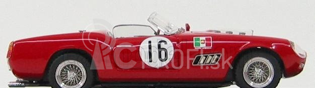 Umelecký model Ferrari 250 California Sebring 1960 N 16 Serena Scarlatti 1:43 Red