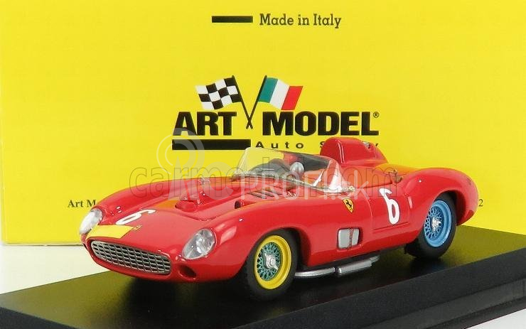 Umelecký model Ferrari 315s Ch.0656 N 6 3. 1000km Nurburgring 1957 Hawthorn - Trintignant 1:43 Červená